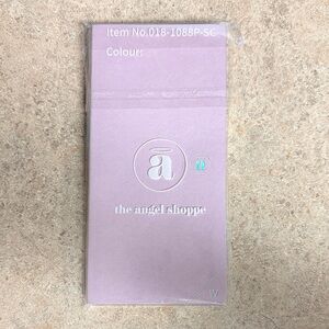 The Angel Shoppe Lavender blank planner